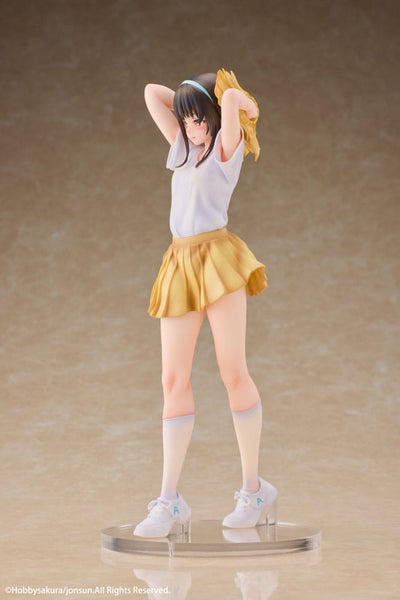 Original Illustration PVC Statue 1/6 Cheerleader Misaki Illustrated by Jonsun Limited Edition 25cm - Scale Statue - Hobby Sakura - Hobby Figures UK