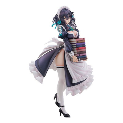 Original Illustration PVC Statue 1/6 Maid Maison Hanikami Kanojo Hikage Chigami Illustration by Piromizu 28cm - Scale Statue - DMM Factory - Hobby Figures UK