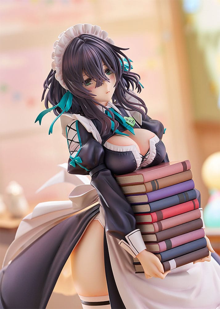 Original Illustration PVC Statue 1/6 Maid Maison Hanikami Kanojo Hikage Chigami Illustration by Piromizu 28cm - Scale Statue - DMM Factory - Hobby Figures UK