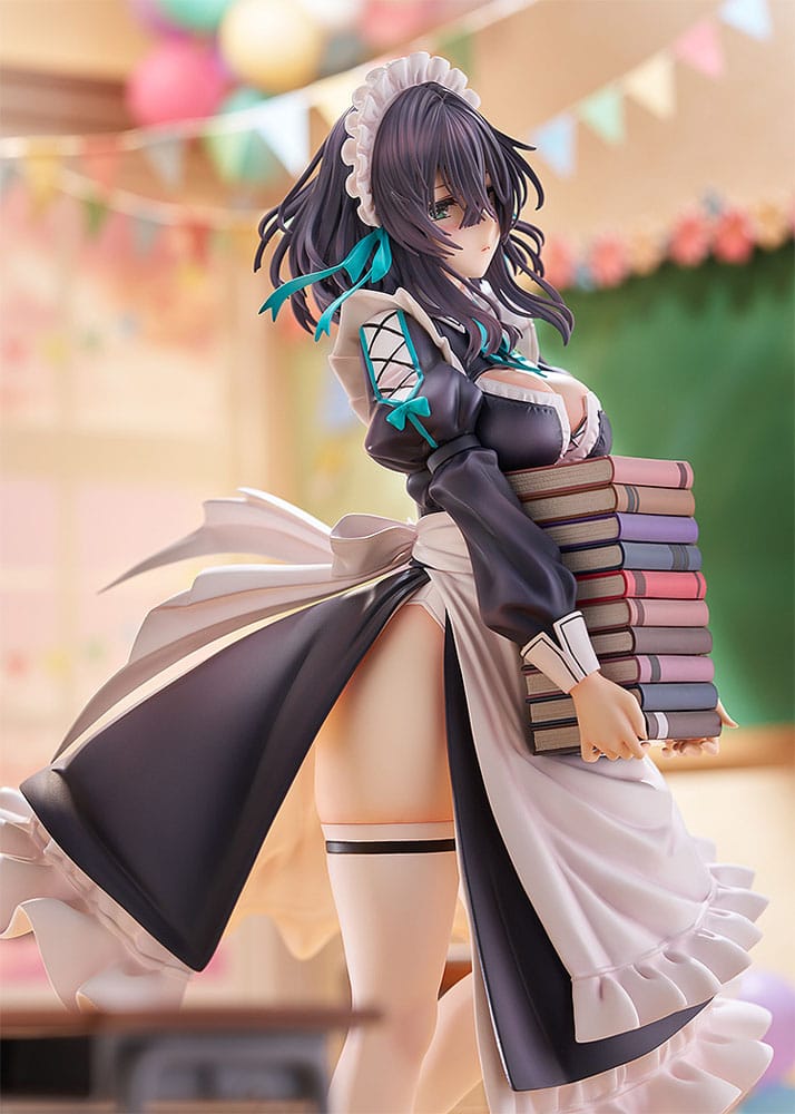 Original Illustration PVC Statue 1/6 Maid Maison Hanikami Kanojo Hikage Chigami Illustration by Piromizu 28cm - Scale Statue - DMM Factory - Hobby Figures UK