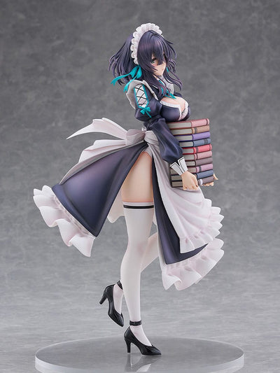 Original Illustration PVC Statue 1/6 Maid Maison Hanikami Kanojo Hikage Chigami Illustration by Piromizu 28cm - Scale Statue - DMM Factory - Hobby Figures UK