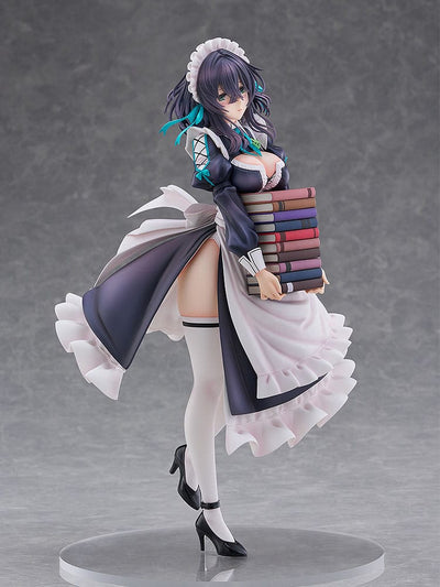 Original Illustration PVC Statue 1/6 Maid Maison Hanikami Kanojo Hikage Chigami Illustration by Piromizu 28cm - Scale Statue - DMM Factory - Hobby Figures UK