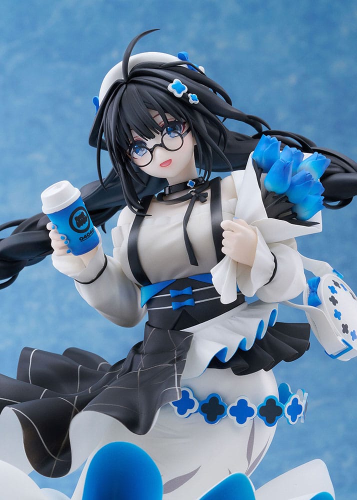Original Illustration PVC Statue 1/6 Toshiue Kanojo Illustration by Oshioshio 27cm - Scale Statue - DMM Factory - Hobby Figures UK