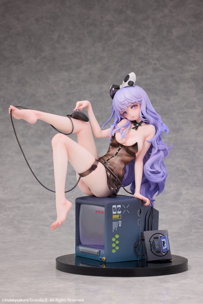 Original Illustration PVC Statue 1/7 Game Girl illustration by Grandia Yuan 21cm - Scale Statue - Hobby Sakura - Hobby Figures UK