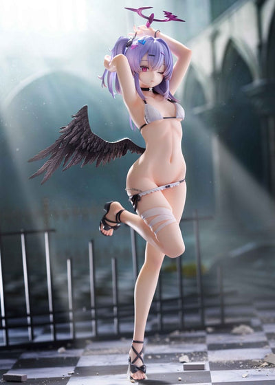 Original Illustration PVC Statue 1/7 Niya Swimsuit Ver. Illustration by Aiko 27cm - Scale Statue - Golden Head - Hobby Figures UK