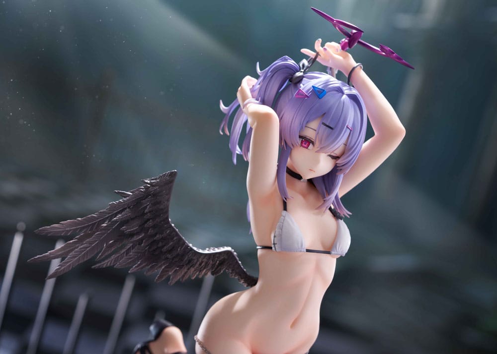 Original Illustration PVC Statue 1/7 Niya Swimsuit Ver. Illustration by Aiko 27cm - Scale Statue - Golden Head - Hobby Figures UK