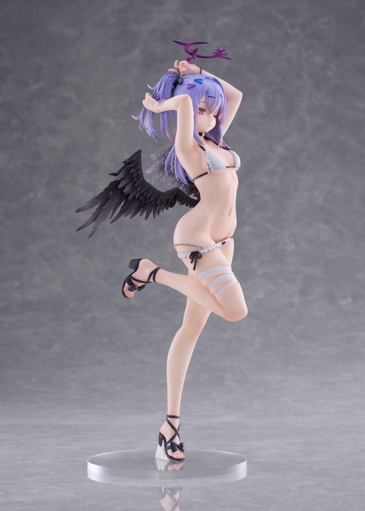 Original Illustration PVC Statue 1/7 Niya Swimsuit Ver. Illustration by Aiko 27cm - Scale Statue - Golden Head - Hobby Figures UK