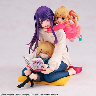 Oshi no Ko PVC Statue 1/8 Ai, Aqua & Ruby Mother and Children 10cm - Scale Statue - Kadokawa - Hobby Figures UK