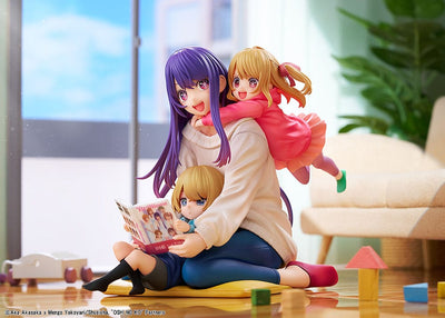 Oshi no Ko PVC Statue 1/8 Ai, Aqua & Ruby Mother and Children 10cm - Scale Statue - Kadokawa - Hobby Figures UK