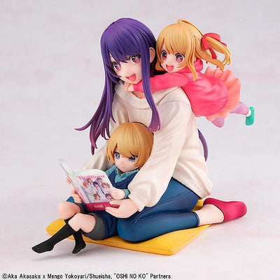 Oshi no Ko PVC Statue 1/8 Ai, Aqua & Ruby Mother and Children 10cm - Scale Statue - Kadokawa - Hobby Figures UK
