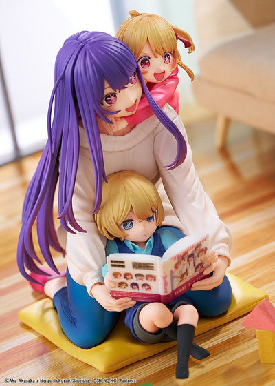 Oshi no Ko PVC Statue 1/8 Ai, Aqua & Ruby Mother and Children 10cm - Scale Statue - Kadokawa - Hobby Figures UK