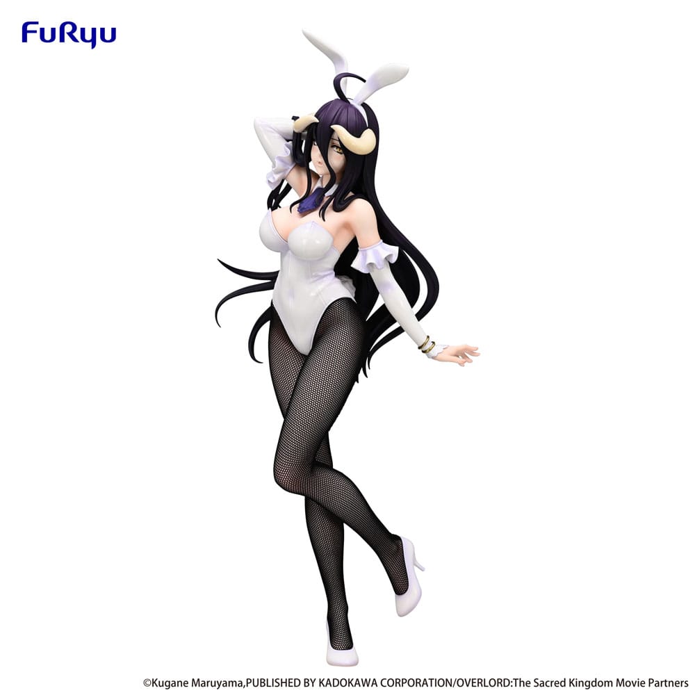 Overlord BiCute Bunnies PVC Statue Albedo 30cm - Scale Statue - Furyu - Hobby Figures UK