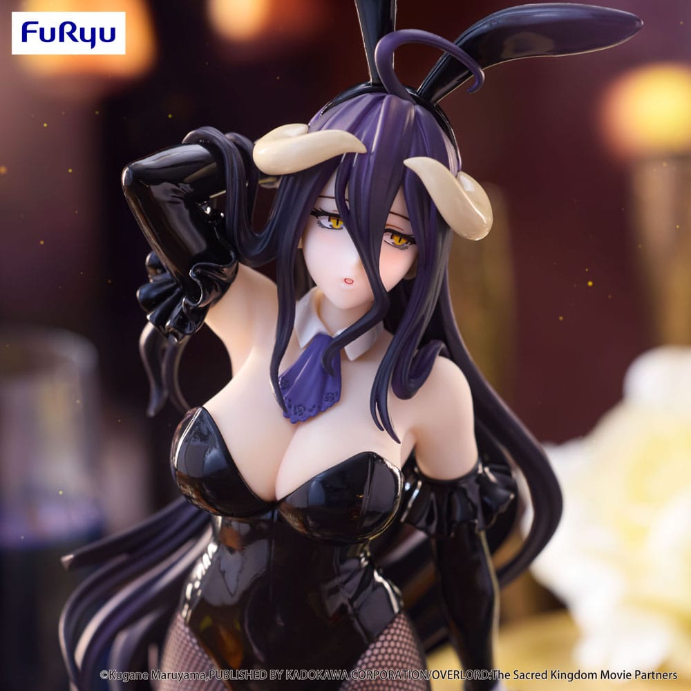 Overlord BiCute Bunnies PVC Statue Albedo Black Color Ver. 30cm - Scale Statue - Furyu - Hobby Figures UK