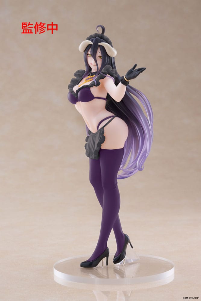 Overlord Coreful PVC Statue Albedo Maid Renewal Edition 18cm - Scale Statue - Taito Prize - Hobby Figures UK