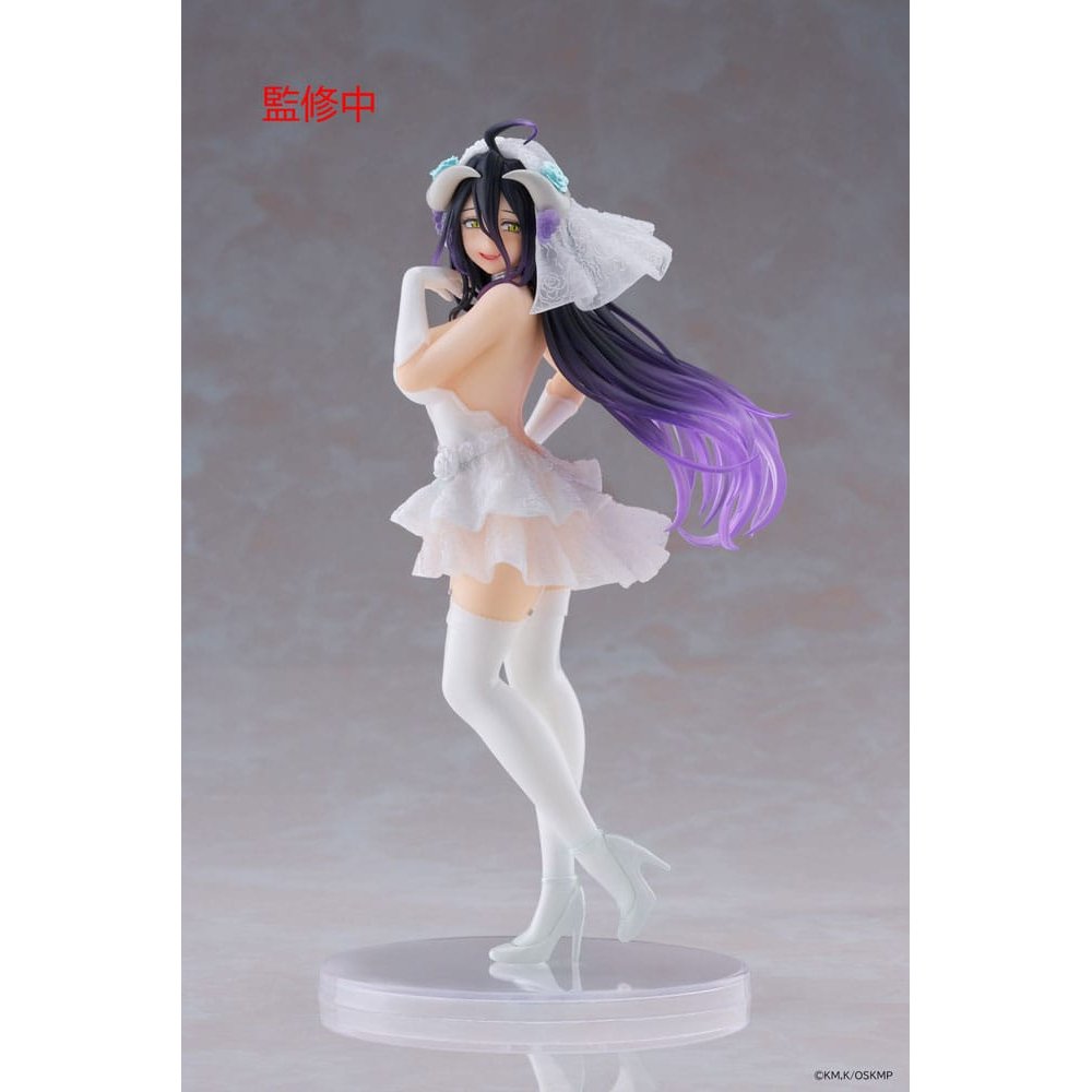 Overlord Coreful PVC Statue Albedo Wedding Ver. 18cm