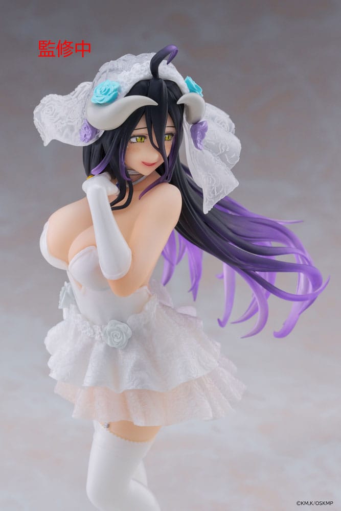 Overlord Coreful PVC Statue Albedo Wedding Ver. 18cm