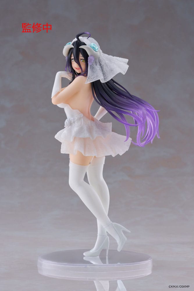 Overlord Coreful PVC Statue Albedo Wedding Ver. 18cm