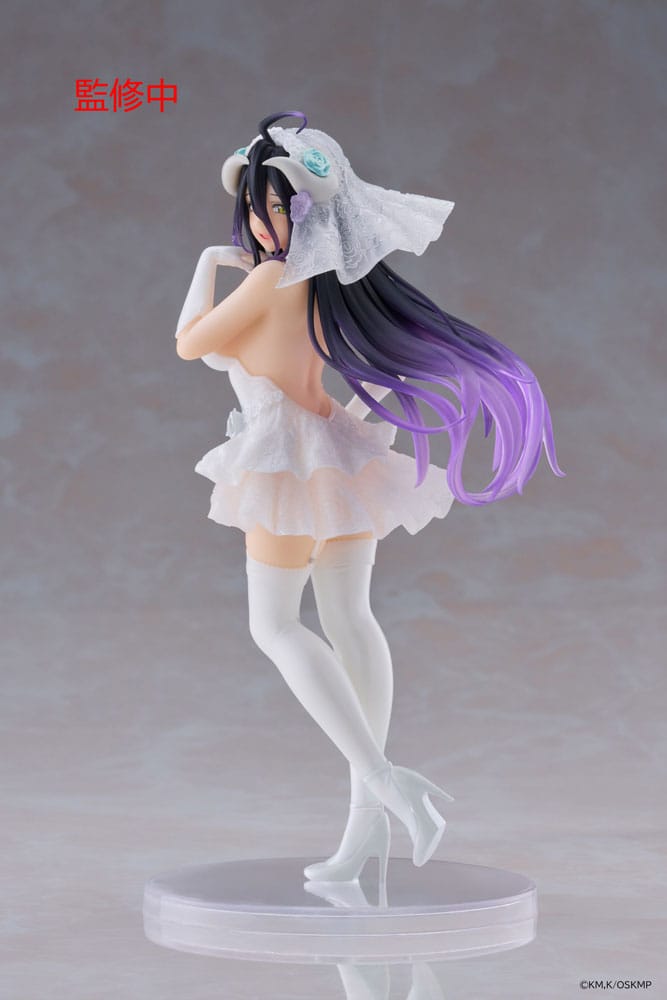 Overlord Coreful PVC Statue Albedo Wedding Ver. 18cm