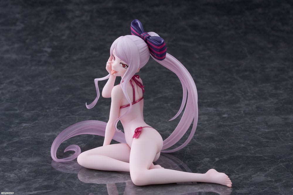 Overlord PVC Statue Desktop Cute Figure Shalltear Swimsuit Ver. 13cm - Scale Statue - Taito Prize - Hobby Figures UK