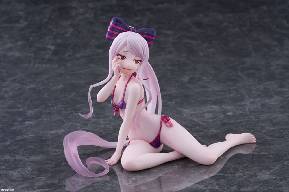 Overlord PVC Statue Desktop Cute Figure Shalltear Swimsuit Ver. 13cm - Scale Statue - Taito Prize - Hobby Figures UK