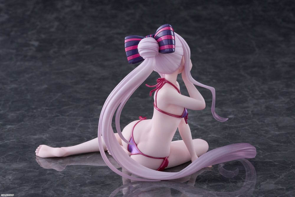 Overlord PVC Statue Desktop Cute Figure Shalltear Swimsuit Ver. 13cm - Scale Statue - Taito Prize - Hobby Figures UK