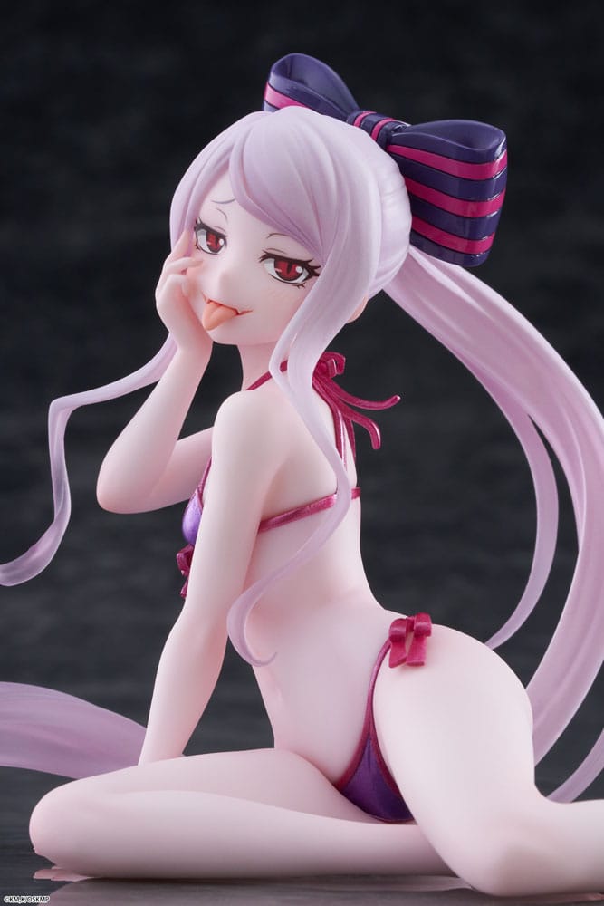 Overlord PVC Statue Desktop Cute Figure Shalltear Swimsuit Ver. 13cm - Scale Statue - Taito Prize - Hobby Figures UK