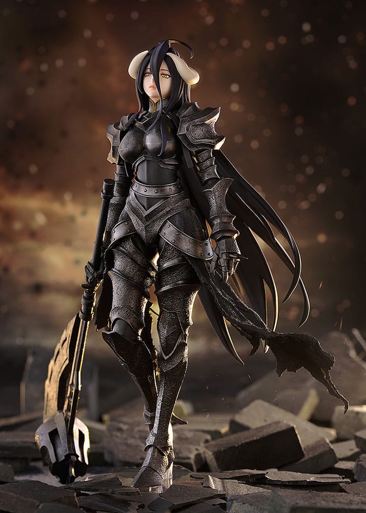 Overlord Pop Up Parade PVC Statue Albedo: Armor Ver. L Size 24cm - Scale Statue - Good Smile Company - Hobby Figures UK