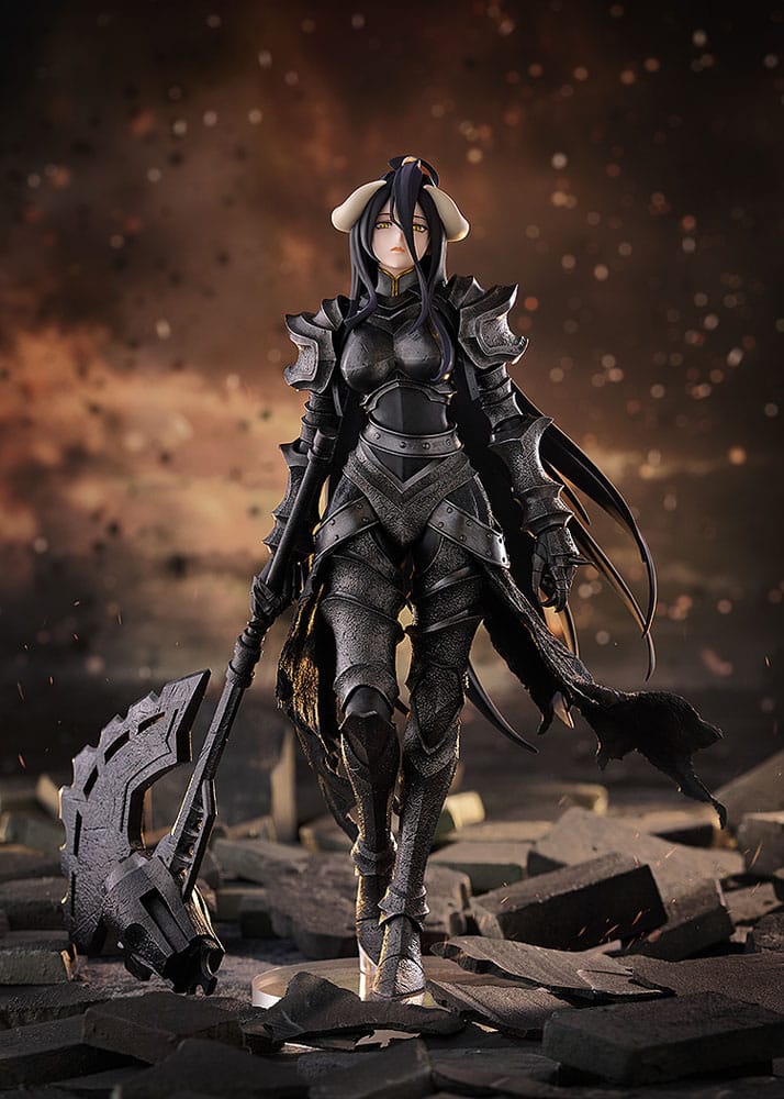 Overlord Pop Up Parade PVC Statue Albedo: Armor Ver. L Size 24cm - Scale Statue - Good Smile Company - Hobby Figures UK