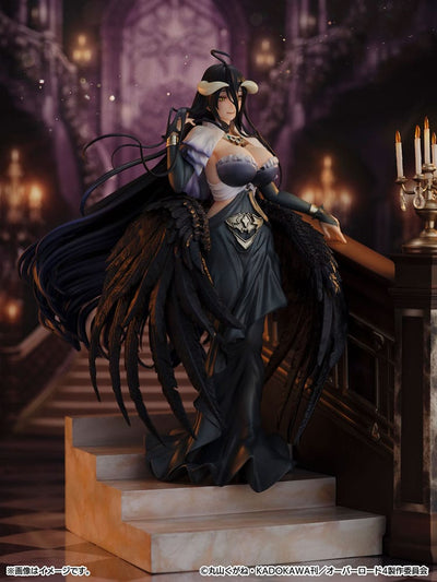 Overlord SHIBUYA SCRAMBLE FIGURE PVC Statue 1/7 Albedo Jet Black Dress Ver. 28cm - Scale Statue - eStream - Hobby Figures UK