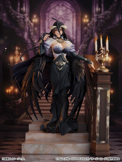 Overlord SHIBUYA SCRAMBLE FIGURE PVC Statue 1/7 Albedo Jet Black Dress Ver. 28cm - Scale Statue - eStream - Hobby Figures UK