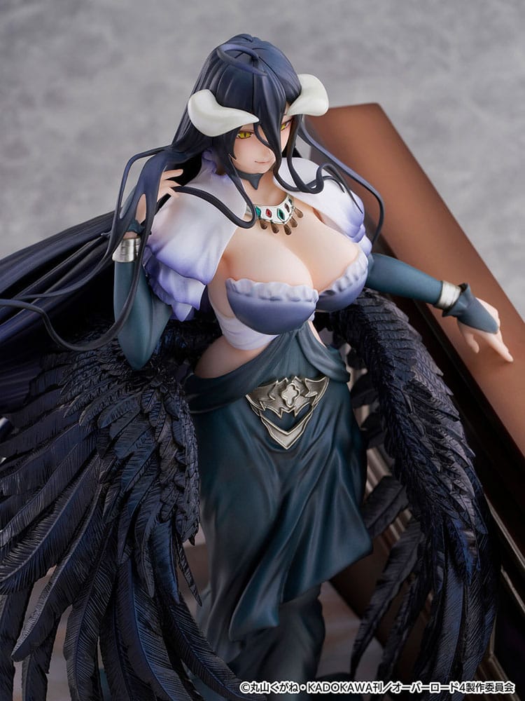 Overlord SHIBUYA SCRAMBLE FIGURE PVC Statue 1/7 Albedo Jet Black Dress Ver. 28cm - Scale Statue - eStream - Hobby Figures UK