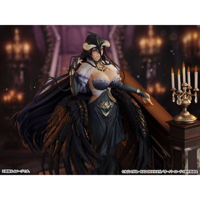 Overlord SHIBUYA SCRAMBLE FIGURE PVC Statue 1/7 Albedo Jet Black Dress Ver. 28cm - Scale Statue - eStream - Hobby Figures UK