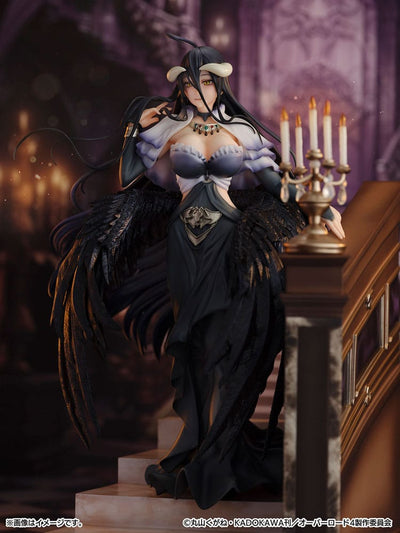 Overlord SHIBUYA SCRAMBLE FIGURE PVC Statue 1/7 Albedo Jet Black Dress Ver. 28cm - Scale Statue - eStream - Hobby Figures UK