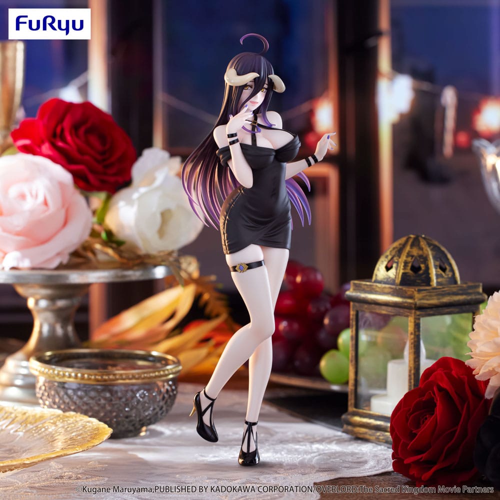 Overlord Trio-Try-iT PVC Statue Albedo Mini Dress Ver. 21cm - Scale Statue - Furyu - Hobby Figures UK