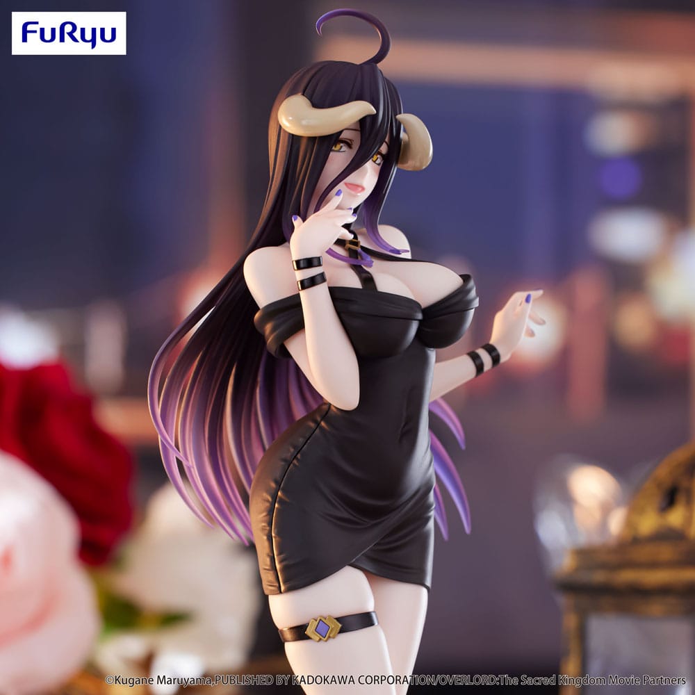 Overlord Trio-Try-iT PVC Statue Albedo Mini Dress Ver. 21cm - Scale Statue - Furyu - Hobby Figures UK