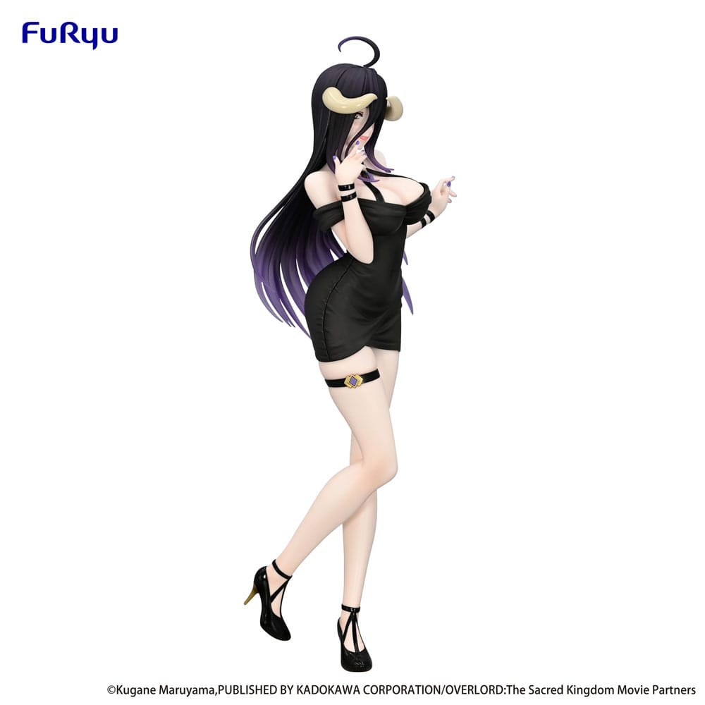 Overlord Trio-Try-iT PVC Statue Albedo Mini Dress Ver. 21cm - Scale Statue - Furyu - Hobby Figures UK