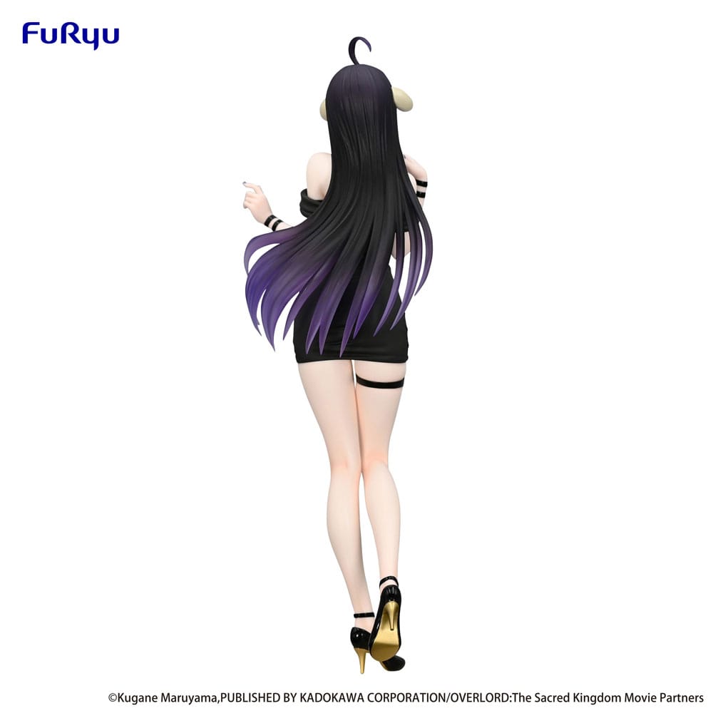 Overlord Trio-Try-iT PVC Statue Albedo Mini Dress Ver. 21cm - Scale Statue - Furyu - Hobby Figures UK