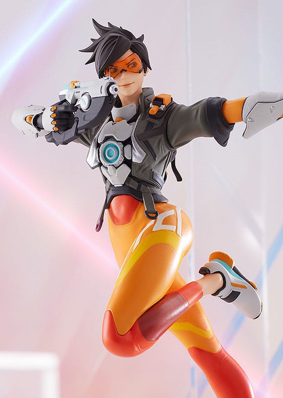 Overwatch 2 Pop Up Parade PVC Statue Tracer 17cm - Scale Statue - Good Smile Company - Hobby Figures UK