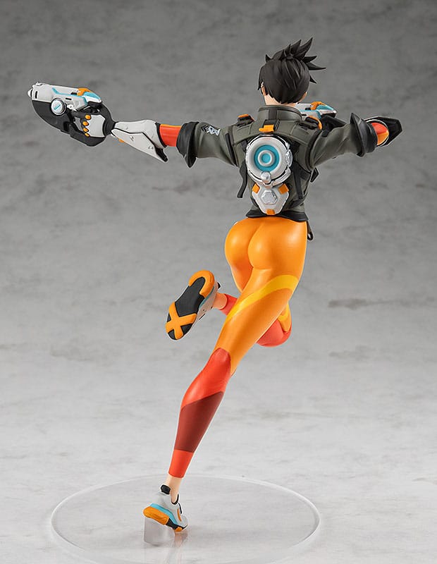 Overwatch 2 Pop Up Parade PVC Statue Tracer 17cm - Scale Statue - Good Smile Company - Hobby Figures UK