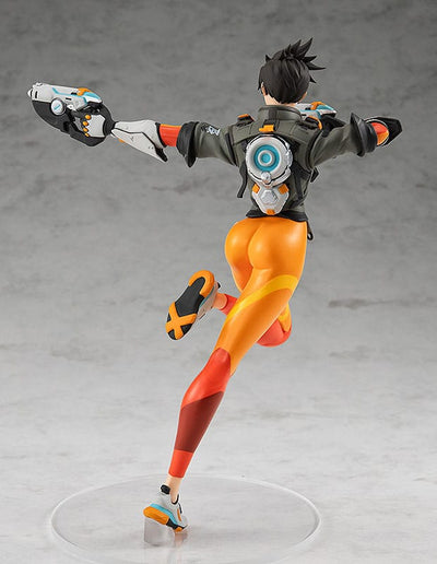 Overwatch 2 Pop Up Parade PVC Statue Tracer 17cm - Scale Statue - Good Smile Company - Hobby Figures UK