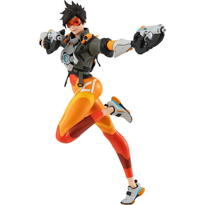 Overwatch 2 Pop Up Parade PVC Statue Tracer 17cm - Scale Statue - Good Smile Company - Hobby Figures UK