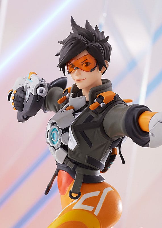 Overwatch 2 Pop Up Parade PVC Statue Tracer 17cm - Scale Statue - Good Smile Company - Hobby Figures UK