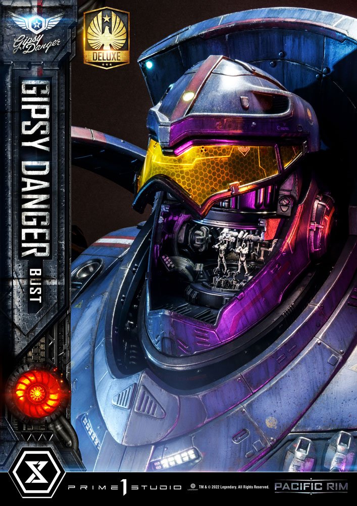 Pacific Rim Bust Gipsy Danger Deluxe Ver. 74cm - Scale Statue - Prime 1 Studio - Hobby Figures UK