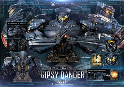 Pacific Rim Bust Gipsy Danger Deluxe Ver. 74cm - Scale Statue - Prime 1 Studio - Hobby Figures UK