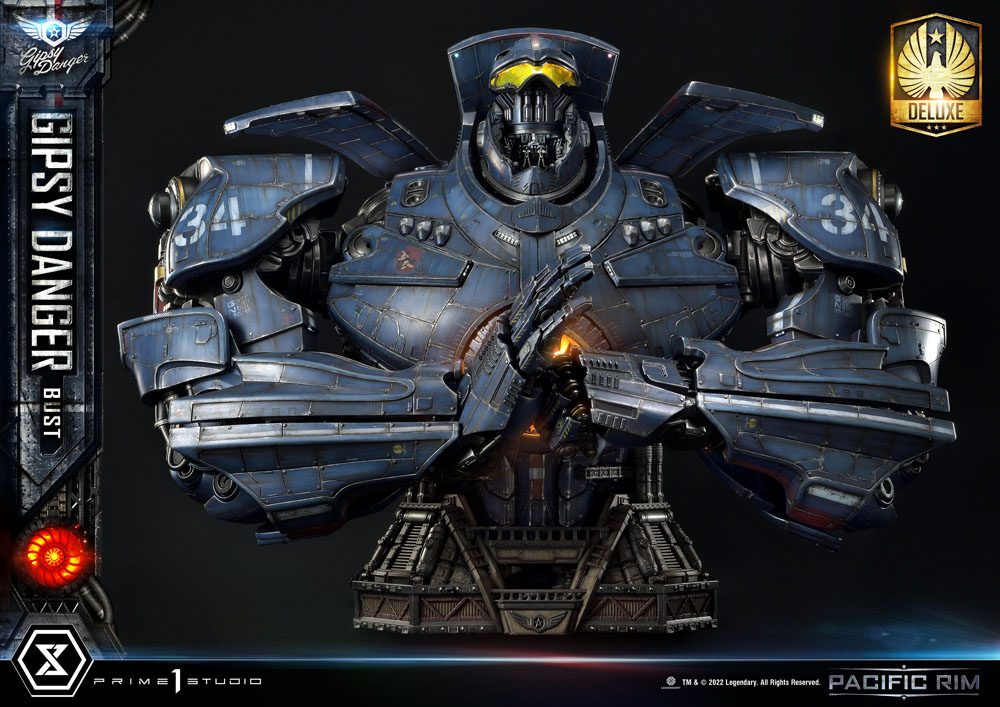 Pacific Rim Bust Gipsy Danger Deluxe Ver. 74cm - Scale Statue - Prime 1 Studio - Hobby Figures UK