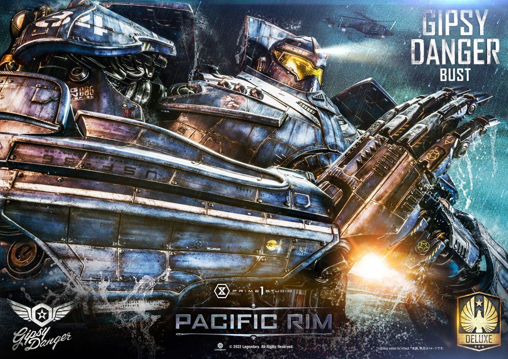 Pacific Rim Bust Gipsy Danger Deluxe Ver. 74cm - Scale Statue - Prime 1 Studio - Hobby Figures UK