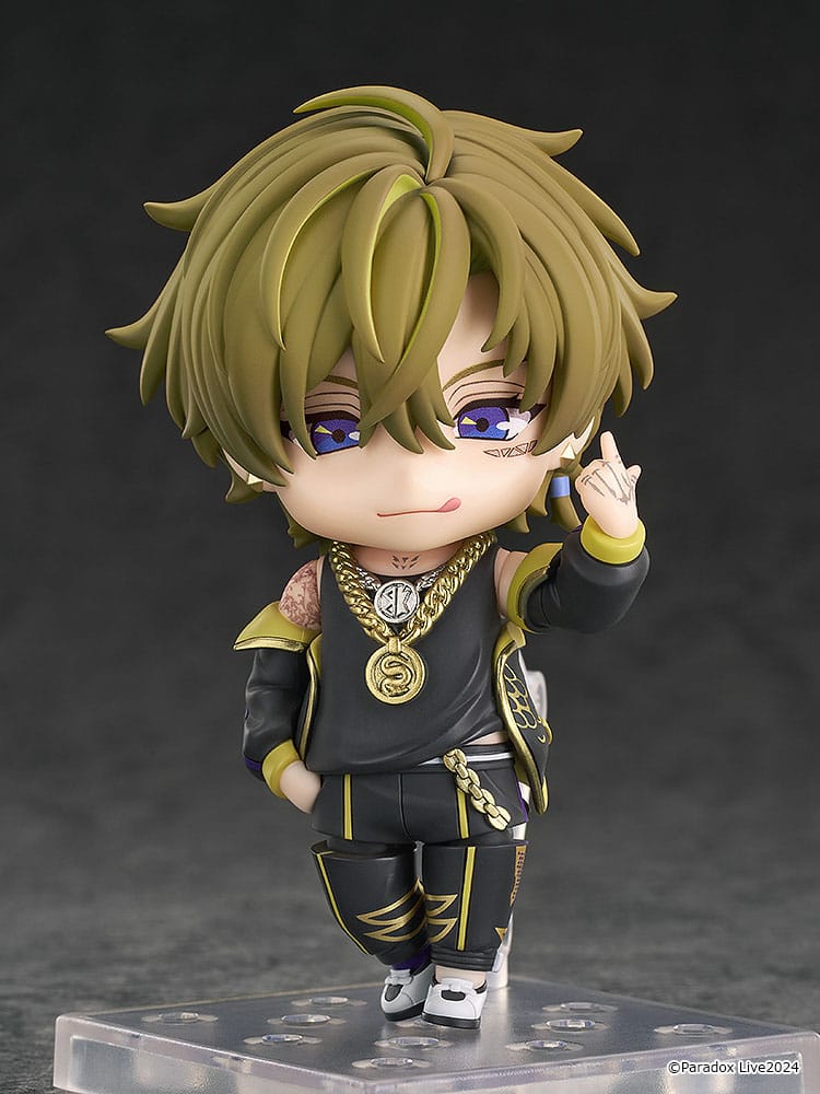 Paradox Live Nendoroid Action Figure Chisei Kuzuryu 10cm - Mini Figures - Orange Rouge - Hobby Figures UK