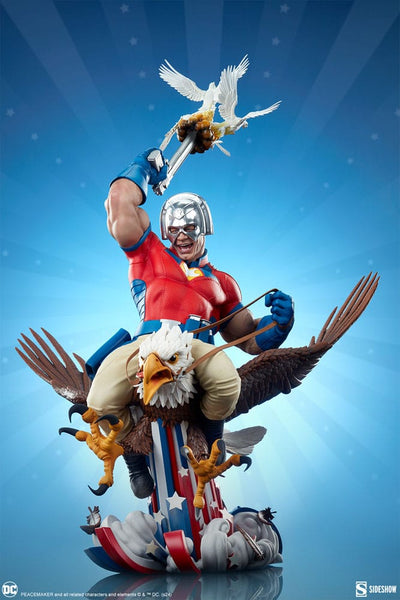 Peacemaker Statue Eat Peace... 57cm - Scale Statue - Sideshow Collectibles - Hobby Figures UK