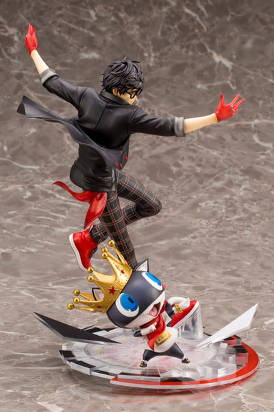 Persona 5 Dancing Star Night ARTFXJ Statue 1/8 Hero & Morgana 25cm - Scale Statue - Kotobukiya - Hobby Figures UK