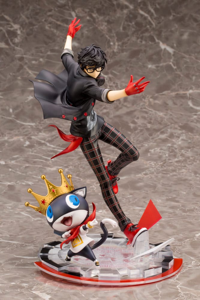 Persona 5 Dancing Star Night ARTFXJ Statue 1/8 Hero & Morgana 25cm - Scale Statue - Kotobukiya - Hobby Figures UK